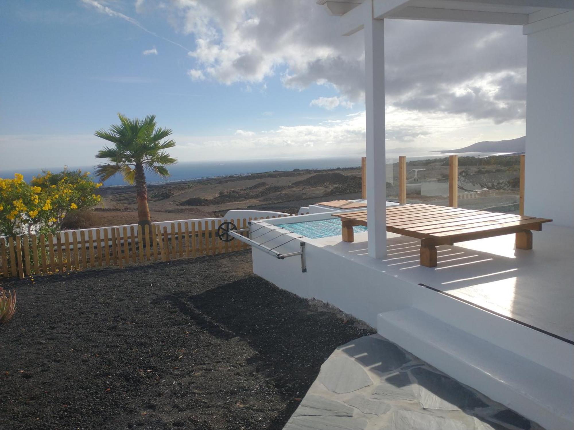 Casa Tie' Lanzarote Vista Mar - Piscina Relax - Adults Only Apartment Tias Exterior photo